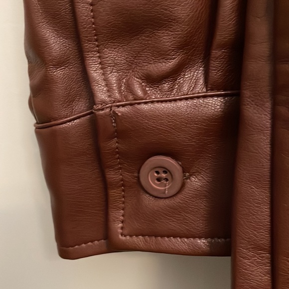 Dex Faux leather Shacket - Picture 4 of 7